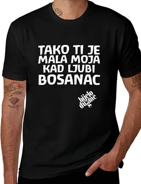 Bosanac Bijelo dugme T-Shirt Plus Size Simple Casual Top - Aliexpress - FashionsVida
