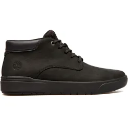 Mid lace zapatilla moda hombre Gris (41)