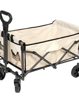 Bollerwagen, faltbar schwarz weiss - genialo - FashionsVida