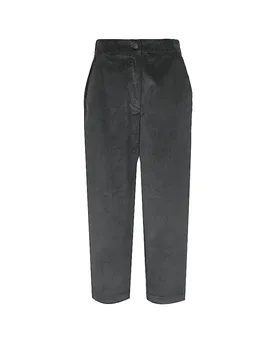Pantaloni da trekking da donna Najun Cord grigio 38 - VAUDE - FashionsVida