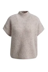 Boxy turtle neck pullover female