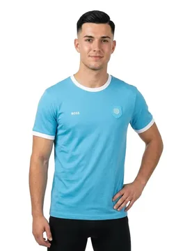 Maglietta A Maniche Corte Bc Lux Light / Pastel Blue S - BOSS - FashionsVida