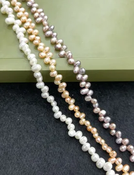 –5 Mm Grade A Natural Freshwater Pearls Wheat-shaped Loose Beads for Jewelry Making DIY Necklaces Bracelets and Accessories - Aliexpress - FashionsVida