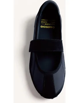Bailarinas de mujer estilo deportivas de piel serraje y nylon - Gioseppo - FashionsVida