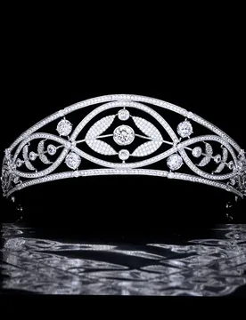 European and American Style High Quality Jewelry Luxury Crown Women's Tiara Dress Decorative Jewelry Wedding Ball Gift H-63 - Aliexpress - FashionsVida