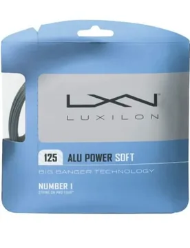 Alu Power Soft 12.2 M Tennis Single String Silver 1.25 mm - Luxilon - FashionsVida