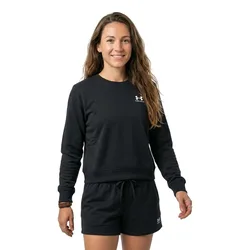 Sweat-shirt Sport Terry Crew Black M