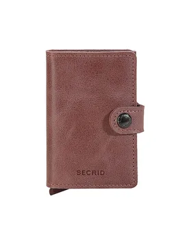 Portafoglio - Miniwallet Vintage malva marrone chiaro - SECRID - FashionsVida