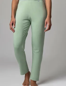 Women's 1 Pack Bamboo Loungewear Selection Classic Bottoms Green UK 12 - Green - Size: UK 12 - Lazy Panda - FashionsVida