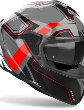 Casco Moto Integrale SPARK 2 DART Rosso Lucido taglia 2XL - Airoh - FashionsVida