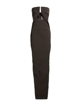 Vestido largo Mujer Café 34 Mujer - Rick Owens - FashionsVida
