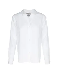 Chemise en lin MARINE blanc 40