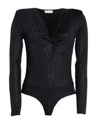 Bodysuit Damen Schwarz 32,34,36,38 Damen