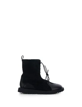 Anfibi in pelle NERO 41 - ERNESTO DOLANI - FashionsVida