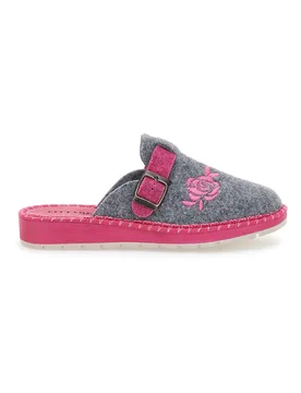 Pantofole Grigie e Rosa 523 36 - PITTARELLO LOVE - FashionsVida