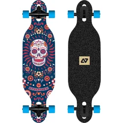 Longboard Junior Dt 3.0 31.5´´ Mexican Skull Purple 8.5 Pouces unisex