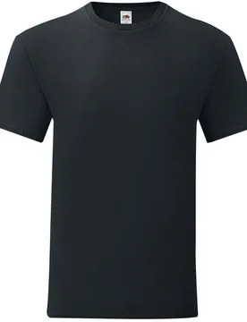 T-Shirt - Iconic T - S bis 5XL - für Männer - Größe 4XL - schwarz - Männer - male - Fruit of the loom - FashionsVida