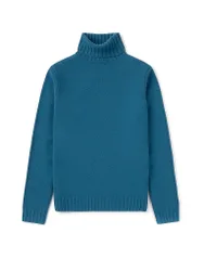 Ecoalf Col roulé BRUN bleu S