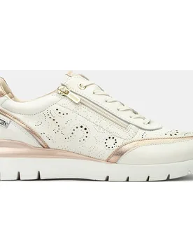 Zapatillas de piel de mujer de piel - Pikolinos - FashionsVida