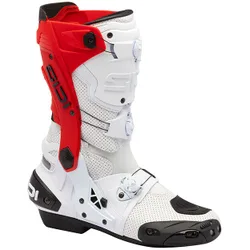 Stivali Moto Racing REX AIR Bianco Rosso taglia 43