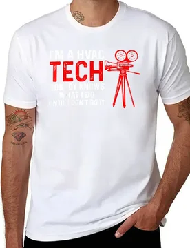 I'm A Hvac Tech Hvac Workers Hvac Tech T-Shirt man t shirt heavy cotton t shirts for man cotton T-Shirt - Aliexpress - FashionsVida