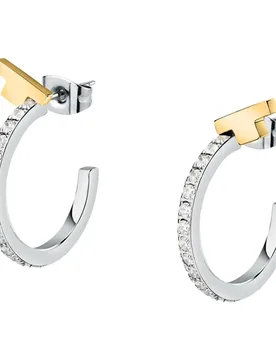 Boucles D´oreilles Tjaxc32 Grey One Size - Trussardi - FashionsVida