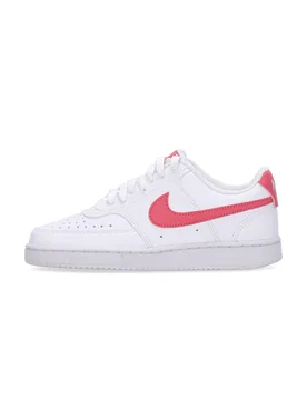 Scarpa Bassa Donna W Court Vision Low Next Nature White/sea Coral/volt/black - Nike - FashionsVida