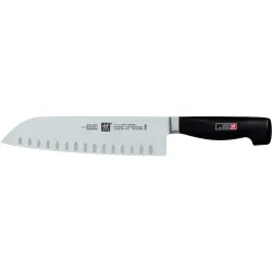 Cuchillo Santoku alveolado Twin Pollux