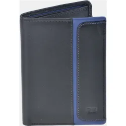 Cartera vertical hombre en piel