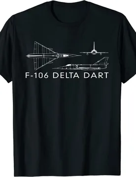 F-106 Delta Dart Interceptor Fighter Plane Men T-Shirt Short Sleeve Casual 100% Cotton O-Neck Summer TShirt - Aliexpress - FashionsVida