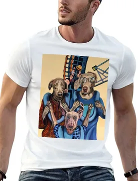 American Dogs on a Rollercoaster T-Shirt anime stuff Blouse mens workout shirts - Aliexpress - FashionsVida