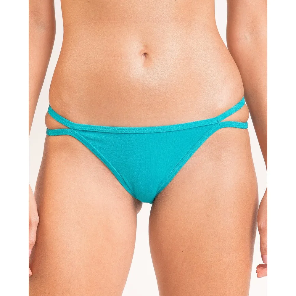 Braga de bikini brasileña lisa - Río de Sol - FashionsVida