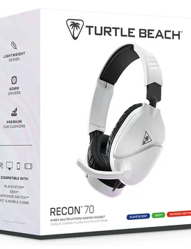 Casque Gaming Recon 70 White One Size unisex - Turtle Beach - FashionsVida