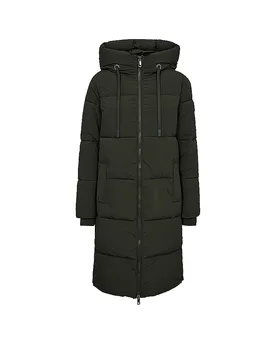 Abrigo acolchado verde oscuro XS - Mos mosh - FashionsVida