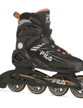 Rollers En Ligne Legacy Comp Black / Salmon EU 38 1/2 - Fila Skate - FashionsVida