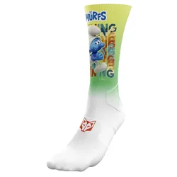 Smurfs Running Socks Multicolour UK 12K-2 Men,Women