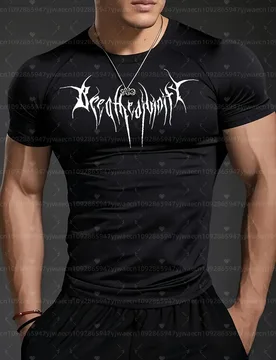 MEN American Style Quick Dry Training Gym T-Shirt Men Short Sleeve O- Neck Sport Tee Vintage Jogging T-Shirt Men Clothes - Aliexpress - FashionsVida