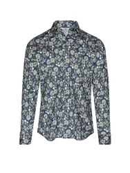 Jerseyhemd Slim Fit oliva M