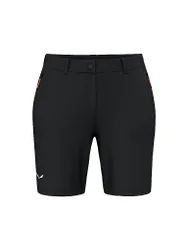 Pantalones cortos de senderismo para mujer Puez Talvena Durastretch negro 38