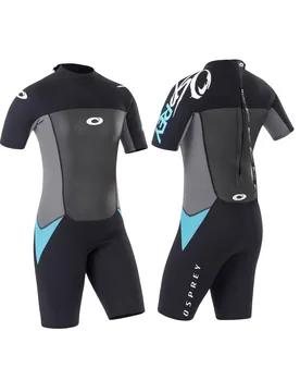 Origin Womens 3/2mm Shorty Wetsuit - - Size: XS - Osprey - FashionsVida