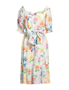 Midi-Kleid Damen Elfenbein 32,34,36,38 Damen - BOUTIQUE MOSCHINO - FashionsVida