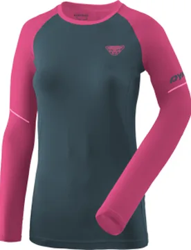 Alpine PRO L/S Laufshirt Damen Magenta Gr. S - Dynafit - FashionsVida