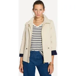 Chaqueta de mujer estilo gabardina
