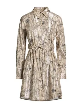 Mini-Kleid Damen Beige 34,36 Damen - OTTOD'AME - FashionsVida
