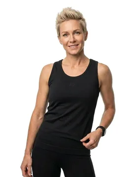 Maglietta Senza Maniche Twink Microperforated Black L - Sport Hg - FashionsVida