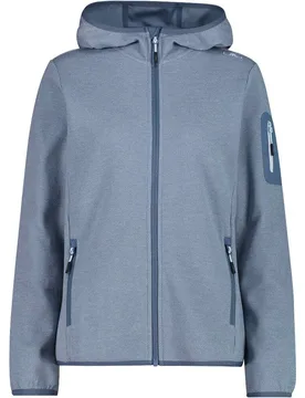 Woman jacket fix hood chaqueta outdoor mujer Azul (44) - CMP - FashionsVida