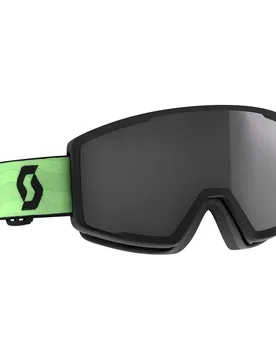 Masque De Ski Factor Pro Glow Green Solar Black Chrome/CAT3 Homme - Scott - FashionsVida