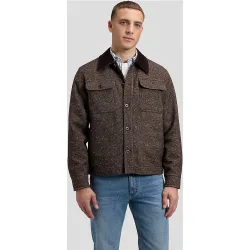 Sobrecamisa de hombre de manga larga de corte relaxed