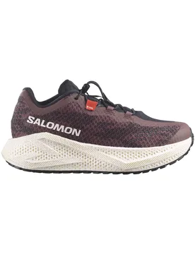 Chaussures de gravel - Aero Glide 4 Grvl W Huckleberry/Black - Taille 38 2/3 - Marron - Salomon - FashionsVida