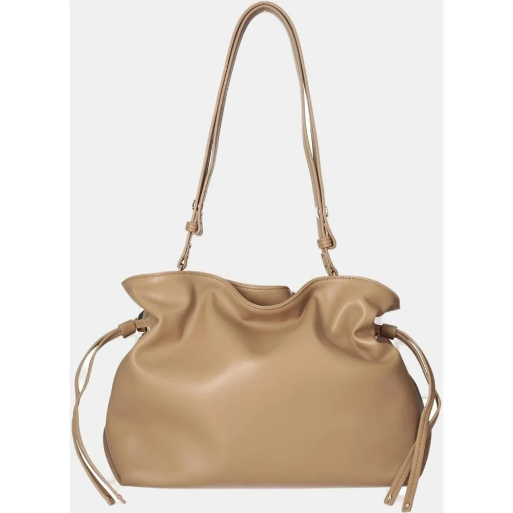 Bolso judas efecto napa con asa extensible extraíble - LIUJO - FashionsVida